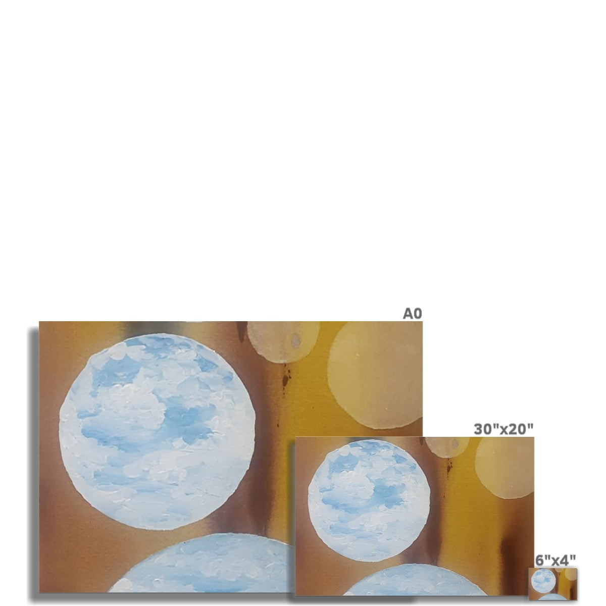 Lovers Rolled Canvas