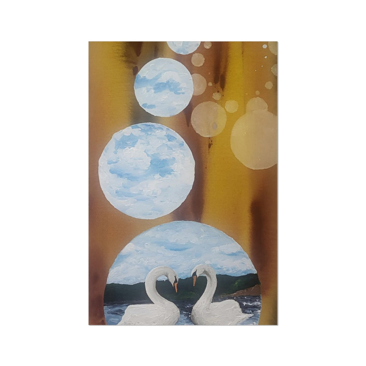 Lovers Rolled Canvas